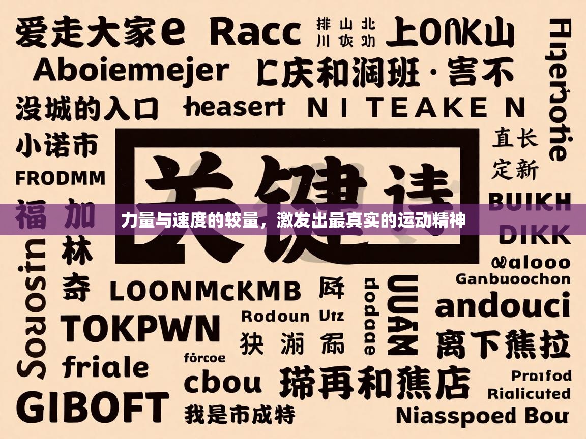 力量与速度的较量，激发出最真实的运动精神  第1张